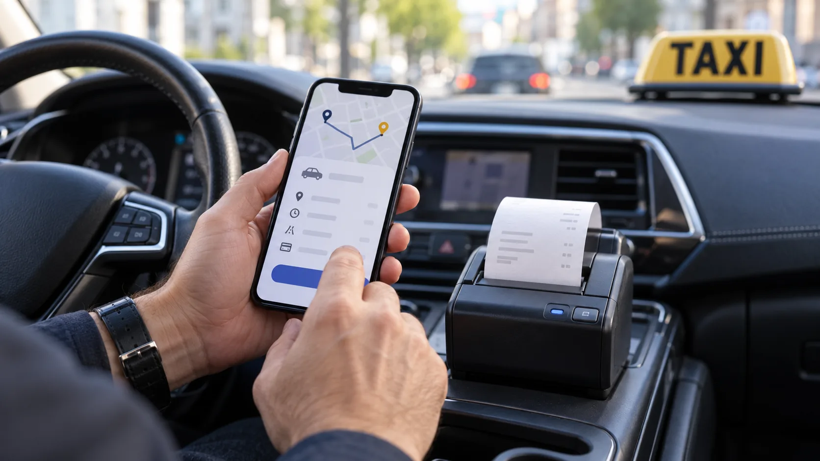 KSeF a kierowca taxi w 2026 r.: które faktury trafiają do systemu?